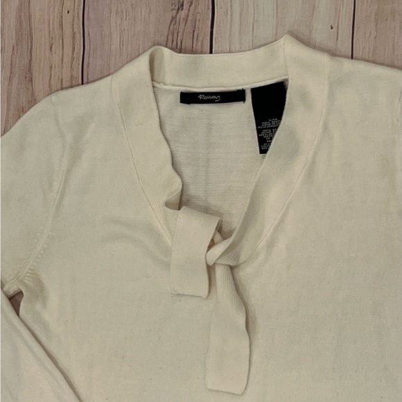 RAISEY women cream Long Sleeve Sweater/size S - Picture 3 of 8